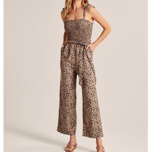 Cheetah Print Jumpsuit